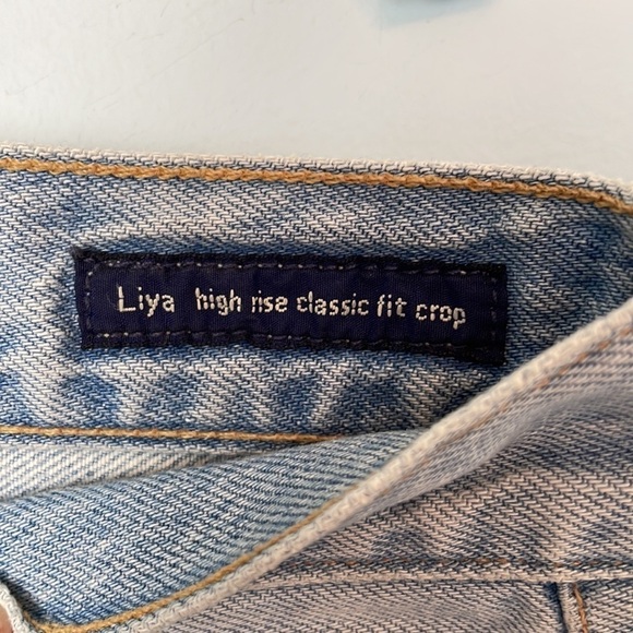 Citizens of Humanity Liya High Rise Classic Fit Crop Light Wash Size 25 - Picture 3 of 10